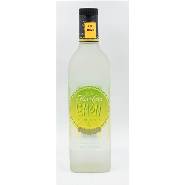 FLOR DE CANA LIMON RUM SLOW AGED 4 YEARS 750ML 35%