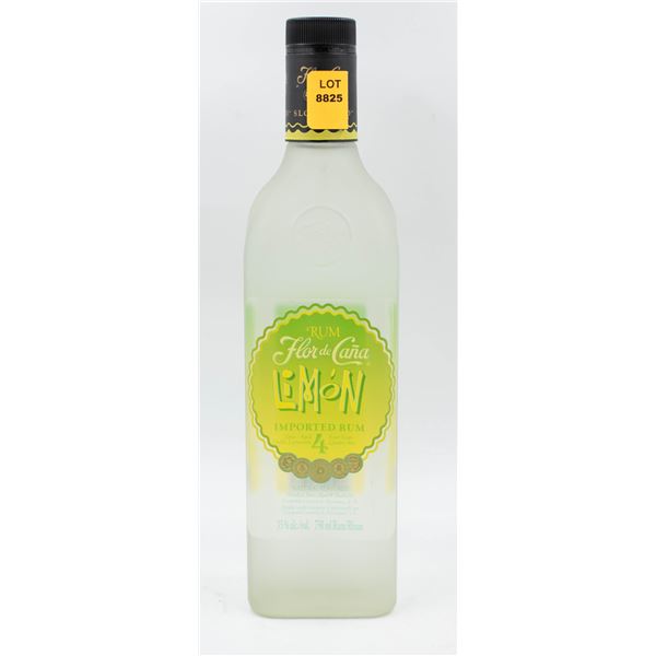 FLOR DE CANA LIMON RUM SLOW AGED 4 YEARS 750ML 35%