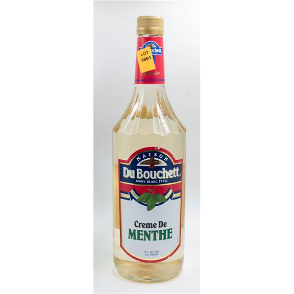 DU BOUCHETT CREME DE MENTHE 1L 15%