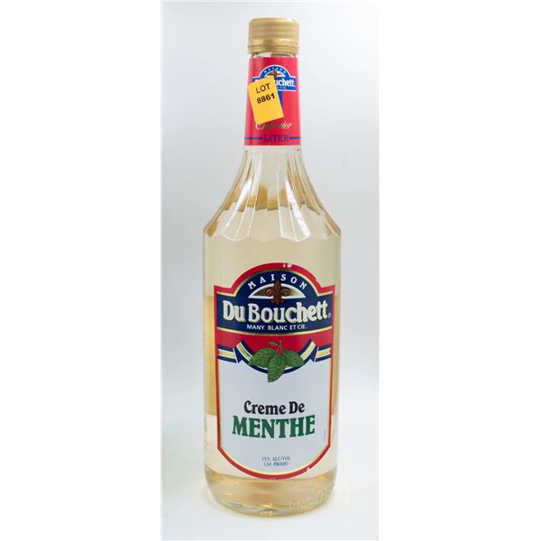 DU BOUCHETT CREME DE MENTHE 1L 15%