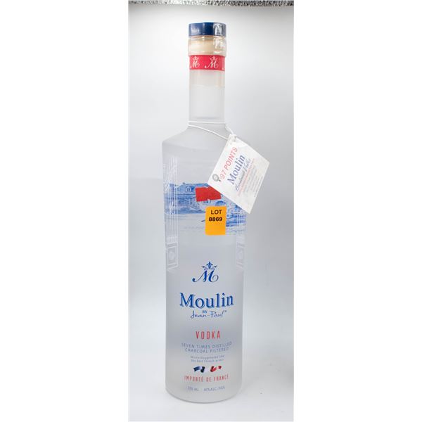MOULIN BY JEAN-PAUL VODKA SEVEN TIMES DISTILLED