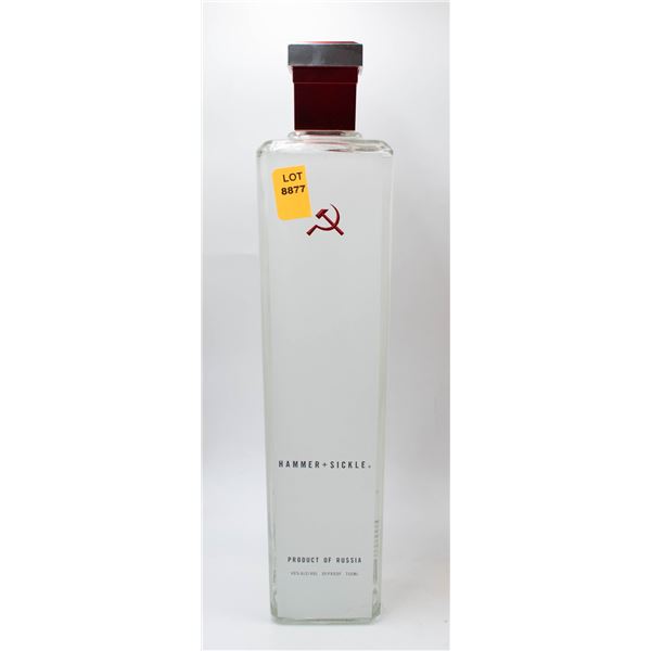 HAMMER + SICKLE RUSSIAN WHEAT VODKA 750ML 40%
