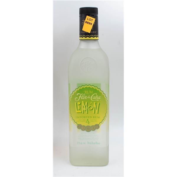 FLOR DE CANA LIMON RUM SLOW AGED 4 YEARS 750ML 35%