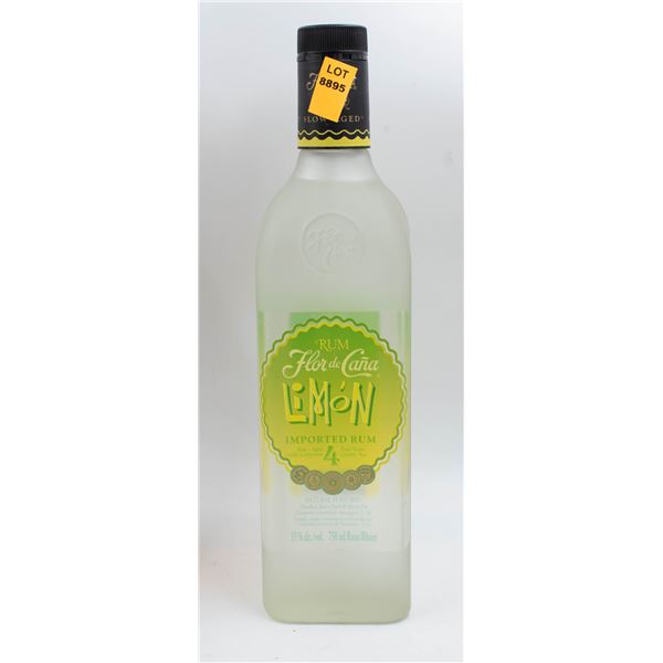 FLOR DE CANA LIMON RUM SLOW AGED 4 YEARS 750ML 35%