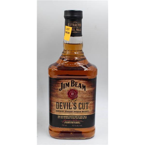 JIM BEAM DEVIL'S CUT KENTUCKY STRAIGHT BOURBON