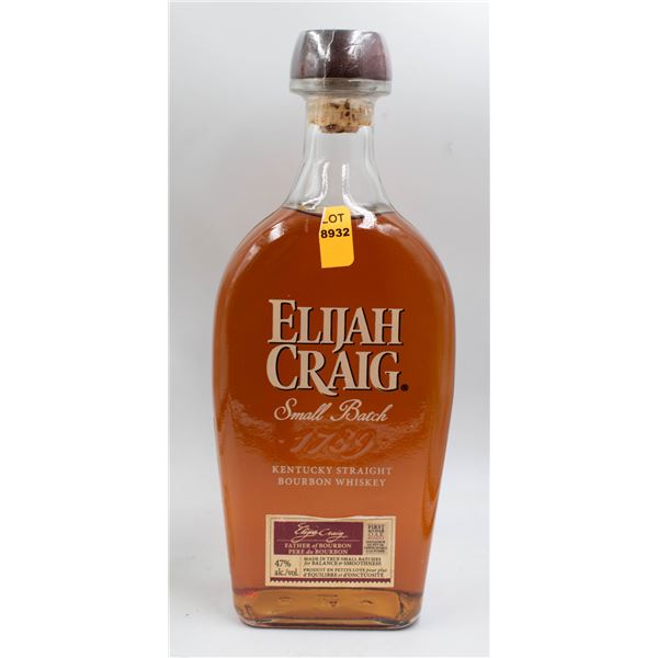 ELIJAH CRAIG SMALL BATCH KENTUCKY STRAIGHT BOURBON