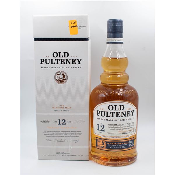 OLD PULTENEY SINGLE MALT SCOTCH WHISKY AGED 12 YRS