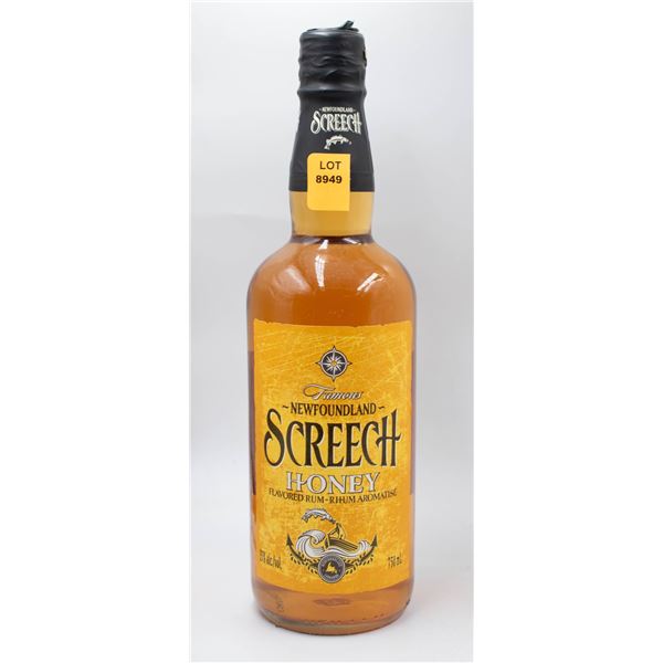 FAMOUS NEWFOUNDLAND SCREECH HONEY FLAVORED RUM