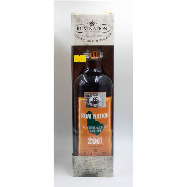 RUM NATION BARBADOS RUM 700ML 40%