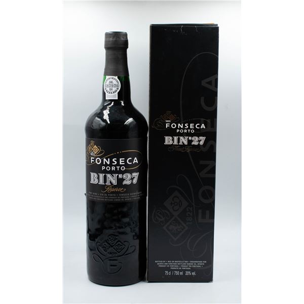 FONSECA PORTO BIN NO27 FINEST RESERVE 750ML 20%