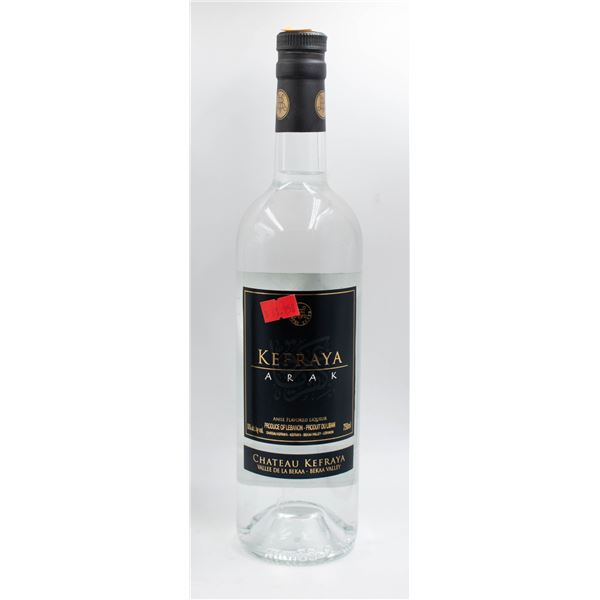 KEFRAYA ARAK ANISE FLAVORED LIQUEUR 750ML 53%