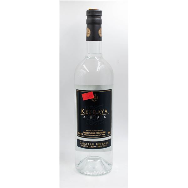 KEFRAYA ARAK ANISE FLAVORED LIQUEUR 750ML 53%