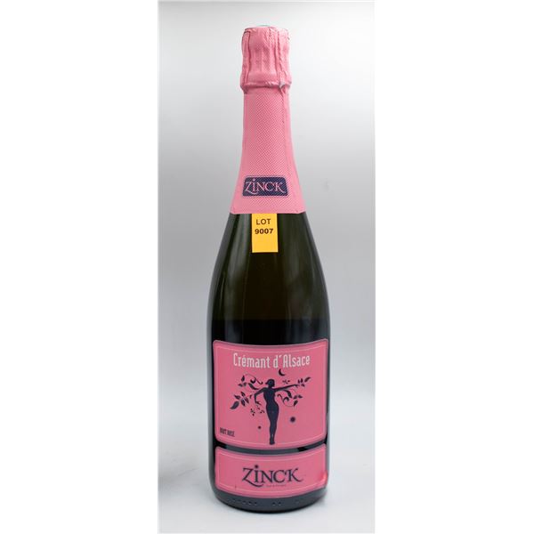 CREMAN D'ALSAVE ZINCK BRUT ROSE 750ML 12.5%