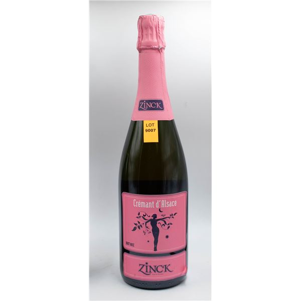 CREMAN D'ALSAVE ZINCK BRUT ROSE 750ML 12.5%