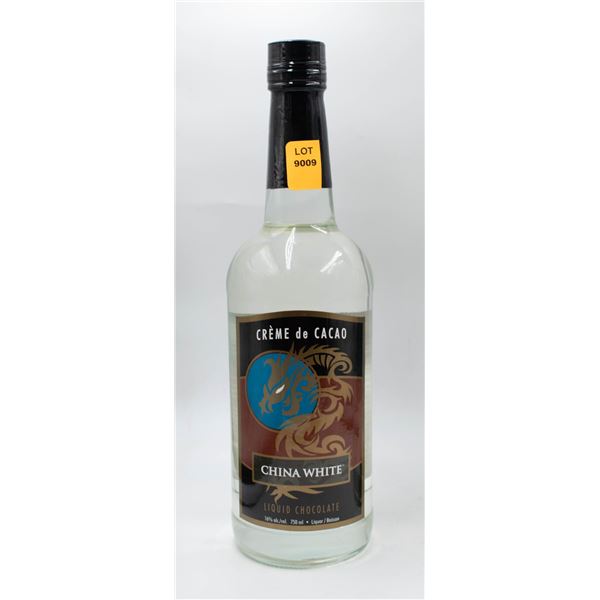 CREME DE CACAO CHINA WHITE LIQUID CHOCOLATE LIQUOR