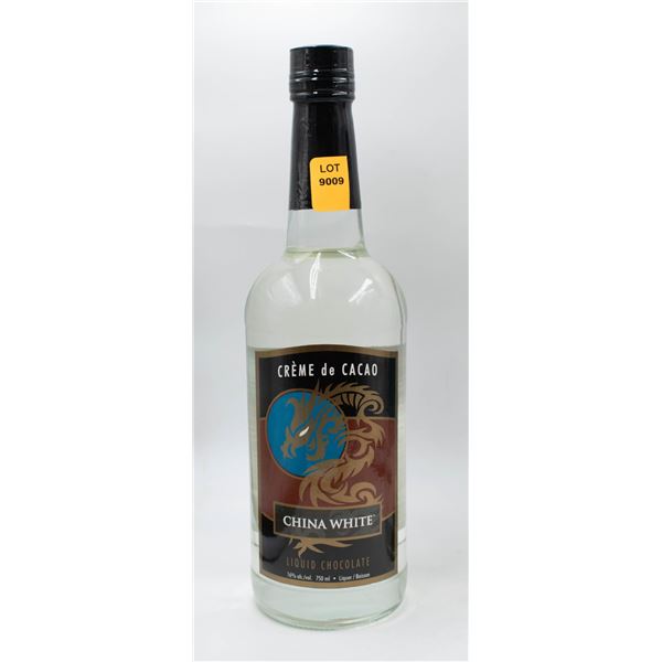 CREME DE CACAO CHINA WHITE LIQUID CHOCOLATE LIQUOR
