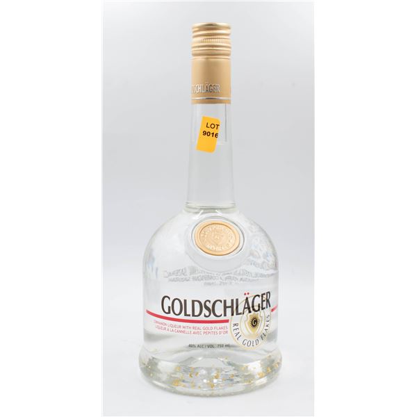GOLDSCLAGER CINNAMON LIQUEUR WITH REAL GOLD FLAKES
