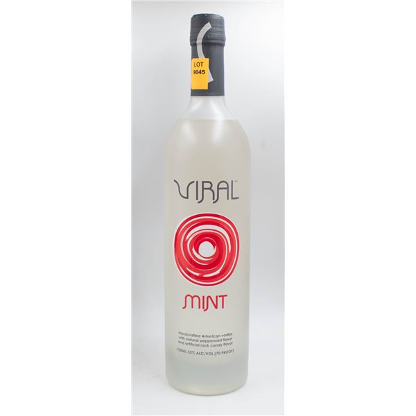 VIRAL MINT HANDCRAFTED AMERICAN VODKA WITH NATURAL
