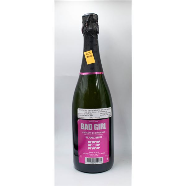 BAD GIRL BLANC BRUT 750ML 12%