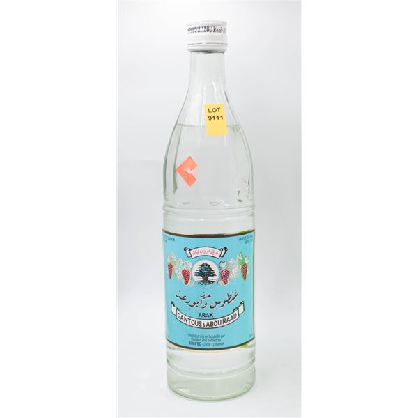 ARAK GANTOUS AND ABOUT RAAD 750ML 50%