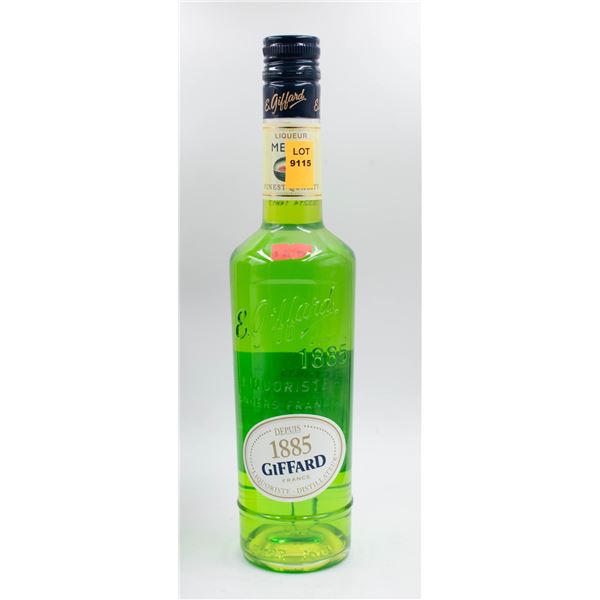 GIFFARD MELON FLAVOR LIQUOR 500ML 20%