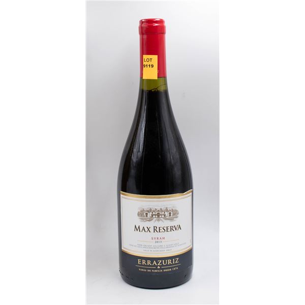 2013 MAX RESERVA SYRAH 750ML 14%