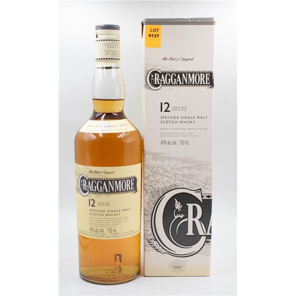 CRAGGANMORE SPEYSIDE SINGLE MALT SCOTCH WHISKY