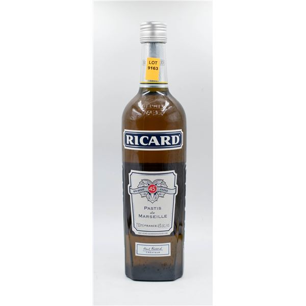 RICARD PASTIS DE MARSIELLE 750ML 45%
