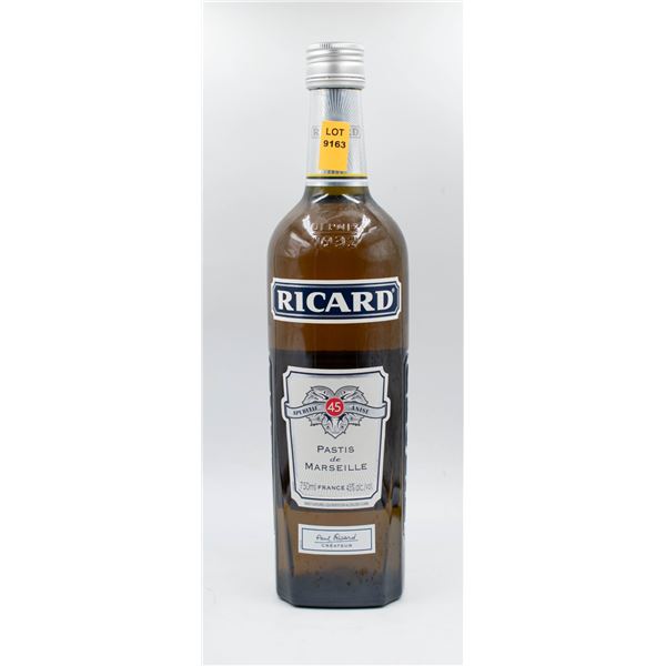 RICARD PASTIS DE MARSIELLE 750ML 45%