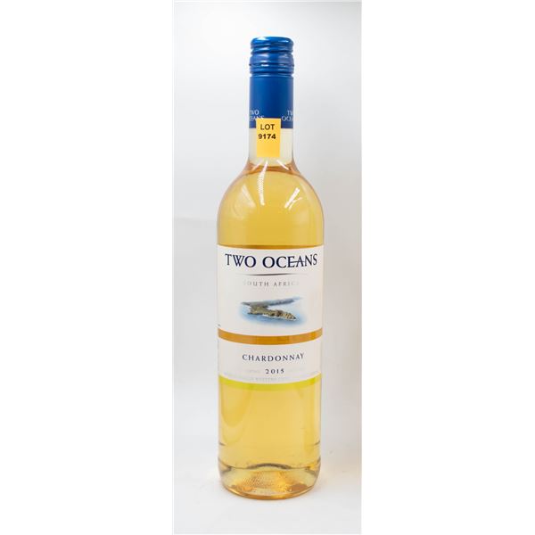 2015 TWO OCEAN'S CHARDONNAY 750ML 14%