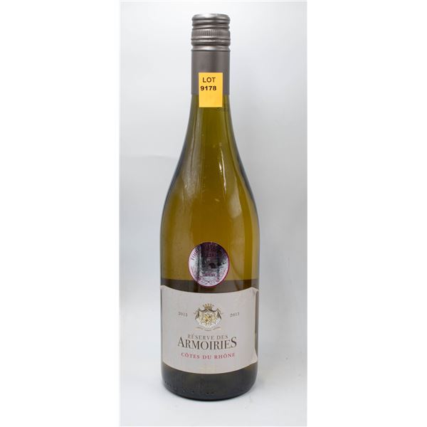 2013 RESERVE DES ARMOIRIES 750ML 13%