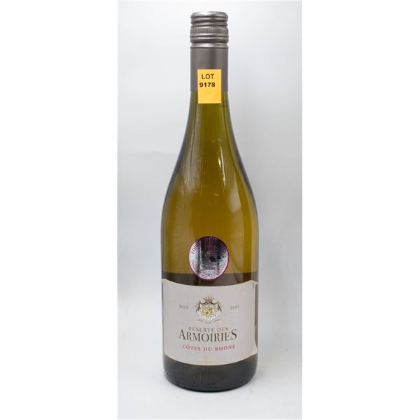 2013 RESERVE DES ARMOIRIES 750ML 13%