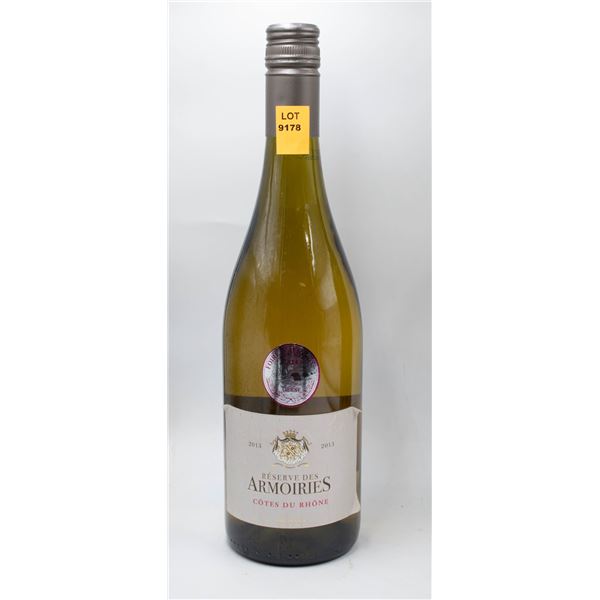 2013 RESERVE DES ARMOIRIES 750ML 13%