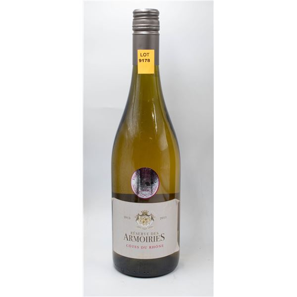 2013 RESERVE DES ARMOIRIES 750ML 13%