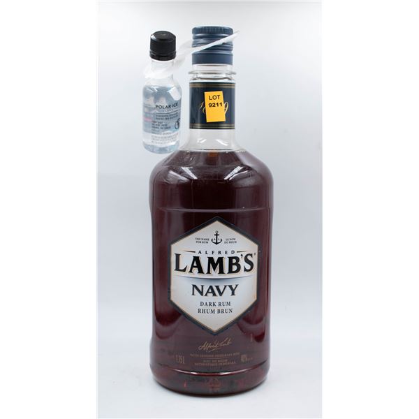 LAMB'S NAVY DARK RUM 1.75L 40%