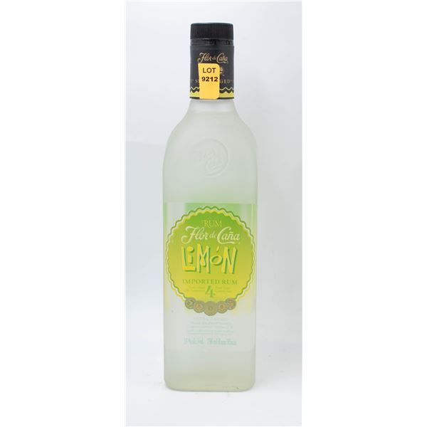 FLOR DE CANA LIMON RUM SLOW AGED 4 YEARS 750ML 35%