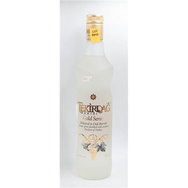 TEKIRDAG RAKISI GOLD SERIES 700ML 45%
