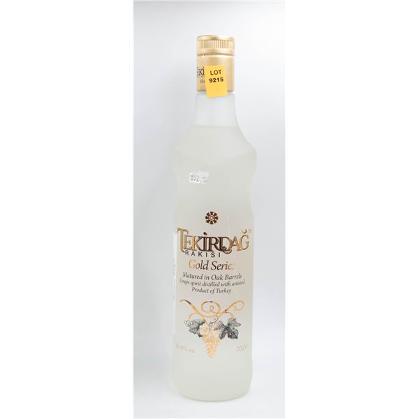 TEKIRDAG RAKISI GOLD SERIES 700ML 45%