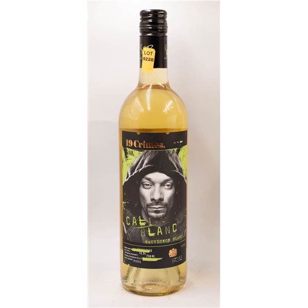 19 CRIMES CALI BLANC SAUVIGNON BLANC 750ML 12.9%