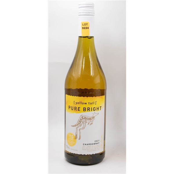 YELLOW TAIL PURE BRIGHT CHARDONNAY 750ML 9.5%