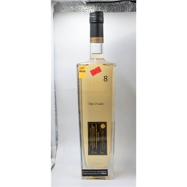 ELEMENTS EIGHT TRIPLE DISTILLED GOLD RUM 700ML 40%