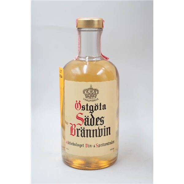 OSTGOTA SADESBRANNVIN 500ML SPICED VODKA 40%