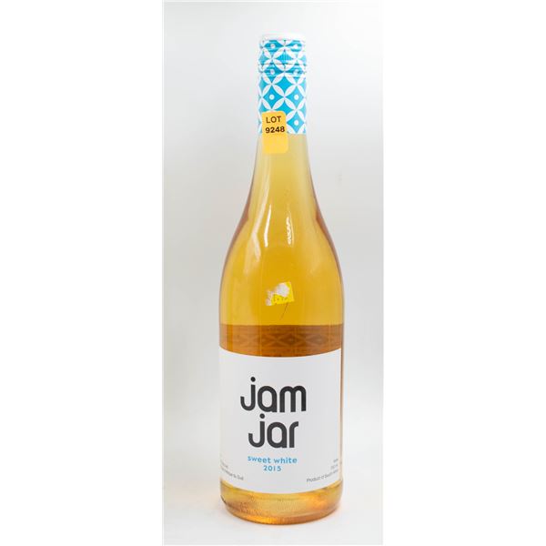 2015 JAM JAR SWEET WHITE 750ML 10%