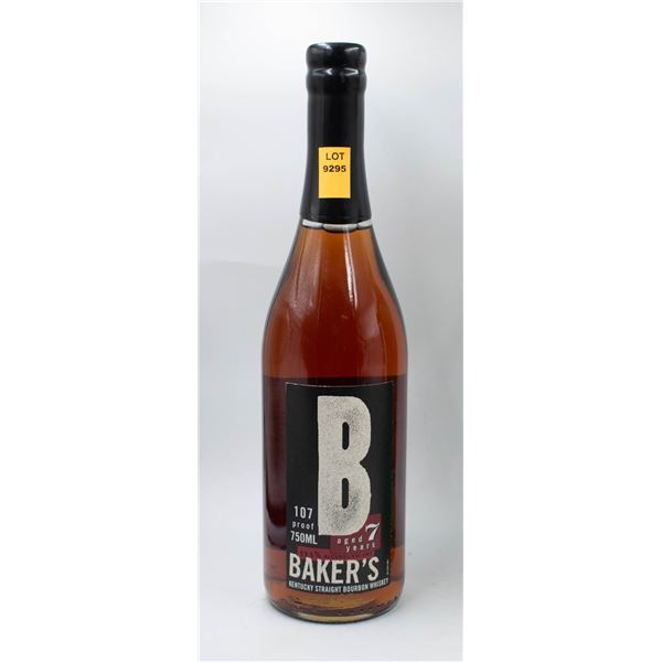 BAKER'S KENTUCKY STRAIGHT BOURBON WHISKEY