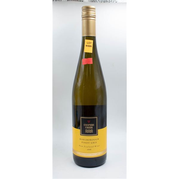 2008 COOPERS CREEK MARLBOROUGH PINOT GRIS