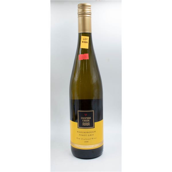 2008 COOPERS CREEK MARLBOROUGH PINOT GRIS