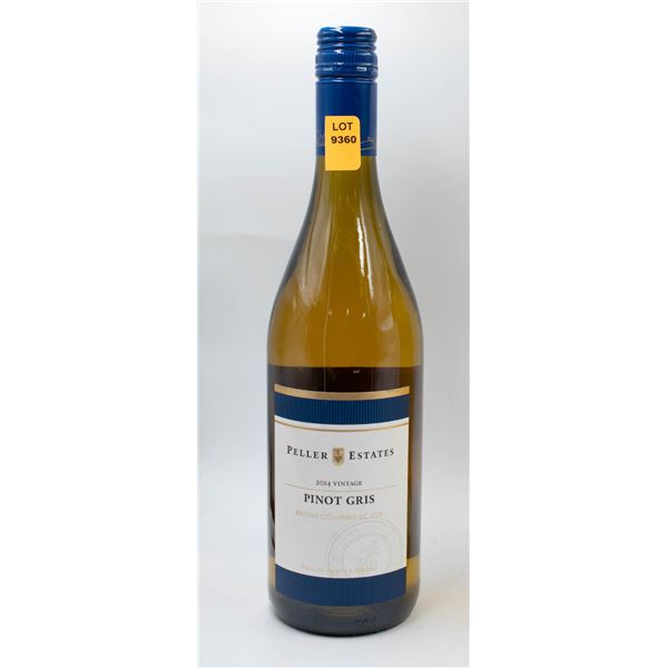 2014 PELLER ESTATES PINOT GRIS 750ML 13.5%