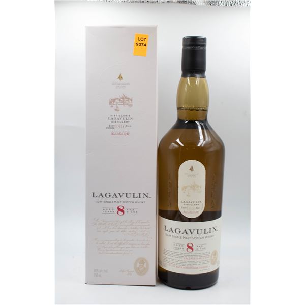 LAGAVULIN ISLAY SINGLE MALT SCOTCH WHISKY AGED 8YR