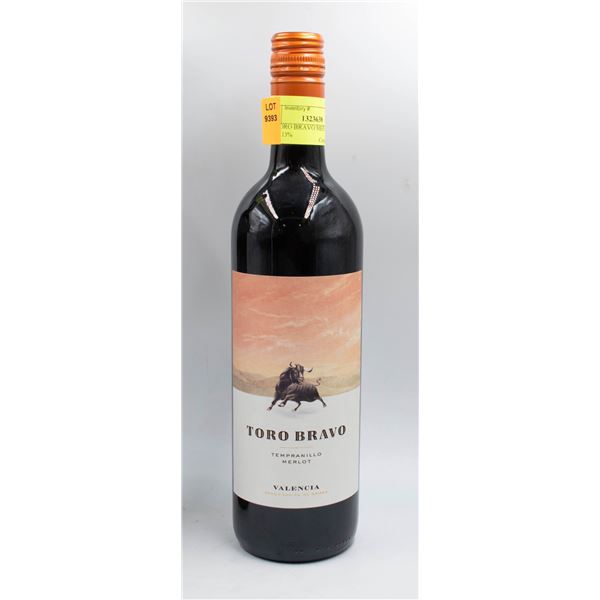 2018 TORO BRAVO MERLOT WINE 750ML 13%