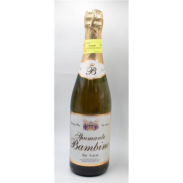 SPUMANTE BAMBINO SPARKLING WINE 750ML 7%